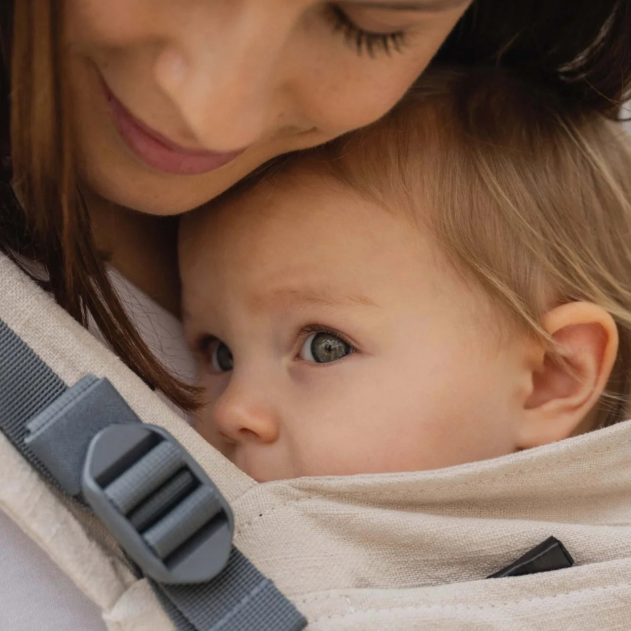 Boba X Linen Baby Carrier Pampas Beige