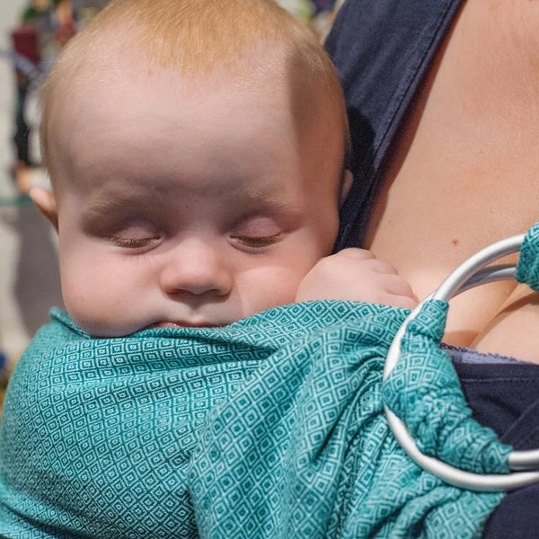 G Rasool Rin Girasol Ring Sling Turmalin – The Babywearing Physio