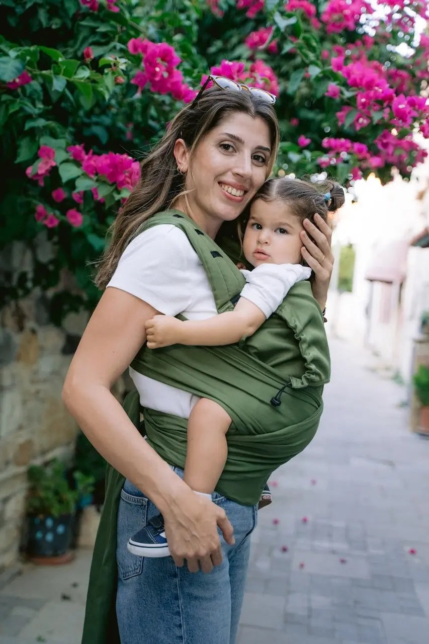 Neko Half Buckle Baby Carrier Matcha