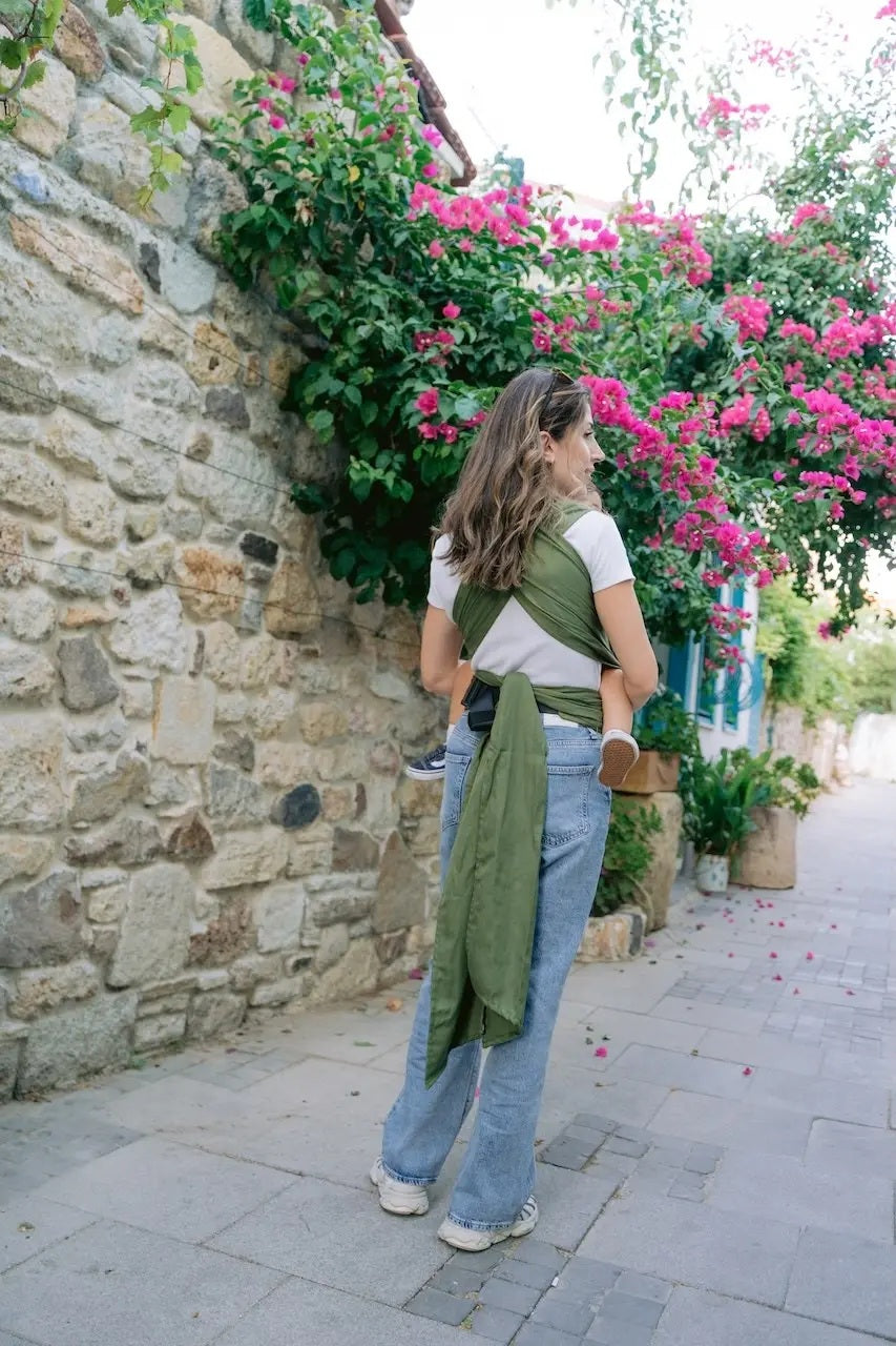 Neko Half Buckle Baby Carrier Matcha